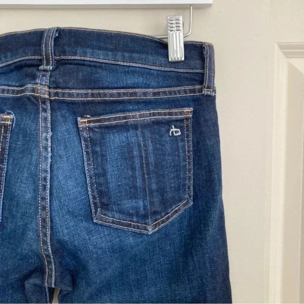 Rag & Bone Kylie Crop Jeans Serrano Size 24 - Picture 10 of 14